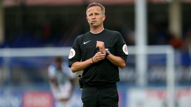 Referee David Webb